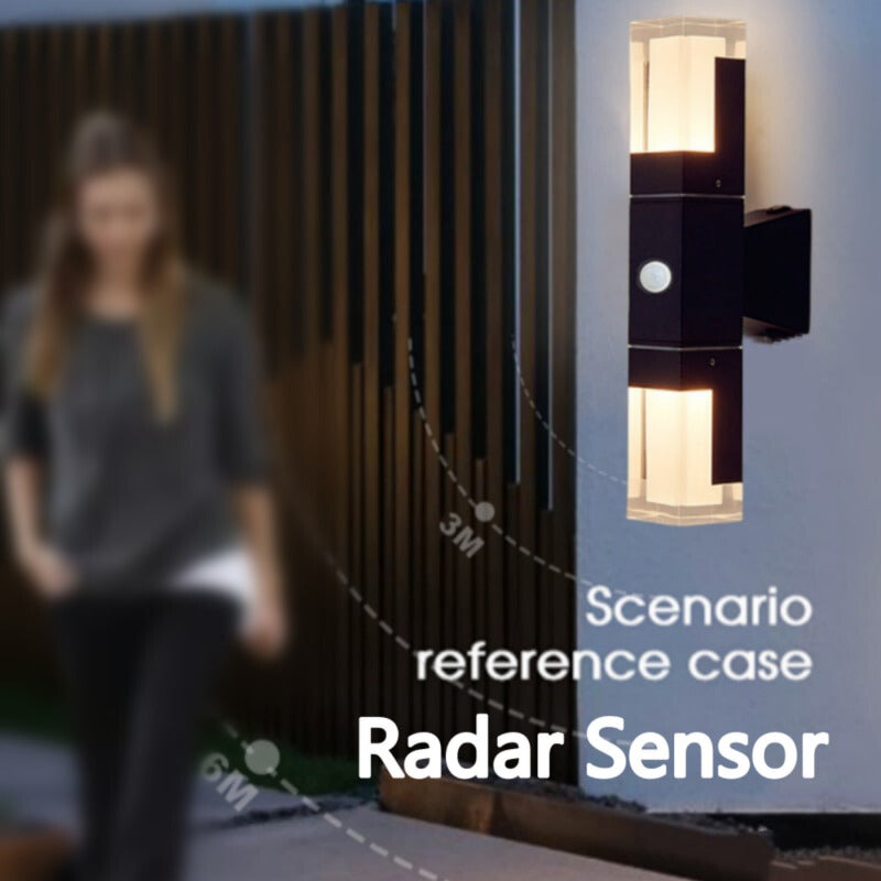 Motion Sensor Outdoor Wall Light - Deco Night