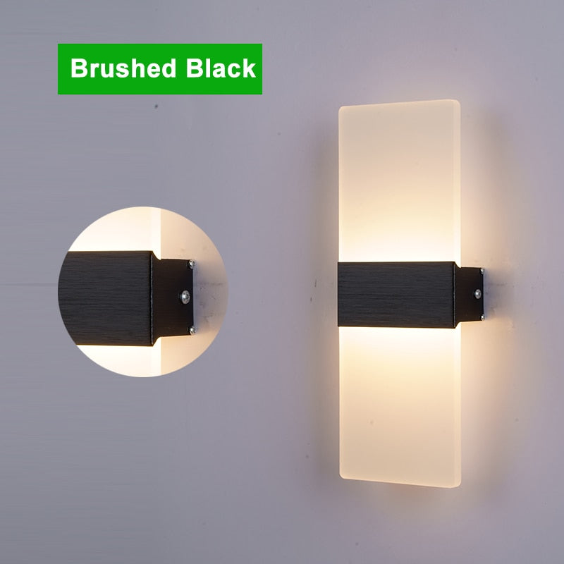 LED Bedroom Wall Sconce - Deco Night