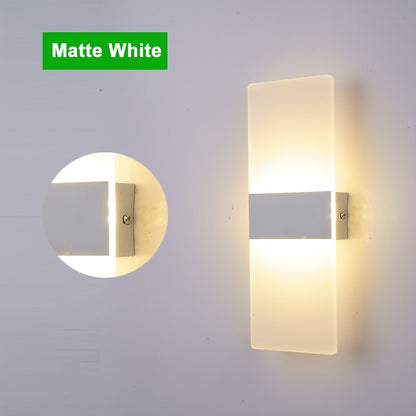 LED Bedroom Wall Sconce - Deco Night